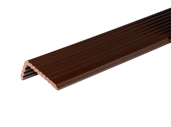 Уголок торцевой T-Decks 70*35, 4м (Венге, Без тиснения, Без обработки)