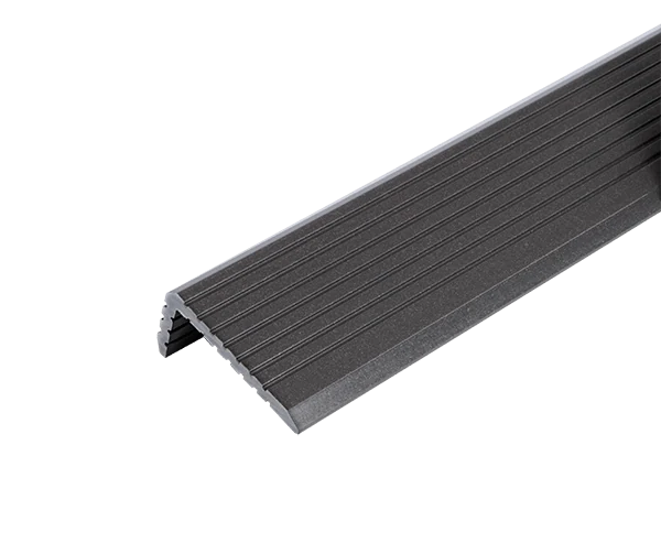 Уголок торцевой T-Decks 70*35, 3м (Серый, Без тиснения, Без обработки)