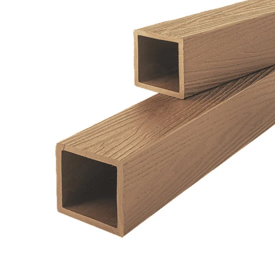 Столб ограждения малый T-DECKS PREMIUM 3D, 100*100*3000мм (Орех, Classic, Без обработки)
